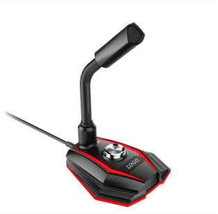 3.5MM قطعات معدنی الکترونیک میکروفون کاهش صدا برای چت و بازی های کامپیوتری YY