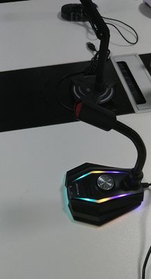 کامپیوتر دسکتاپ لپ تاپ مایکروفون سیم کشی USB بازی زنده تغییر دهنده صدا صدا چت میکروفون