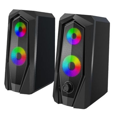 اسپیکر کامپیوتر بازی RGB USB لپ تاپ کوچک صوتی سوپر حجم Subwoofers دسکتاپ