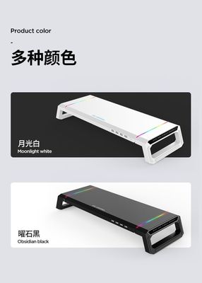 پایه مانیتور فلزی SECC با هاب USB3.0 / شارژ بی سیم