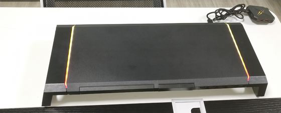 پایه مانیتور فلزی SECC با هاب USB3.0 / شارژ بی سیم